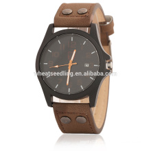 Stylish Luxury Quartz mens wrist watches leather men's watches